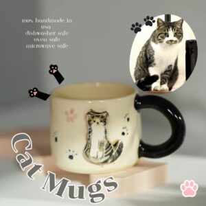 Handcrafted Custom Cat Mug
